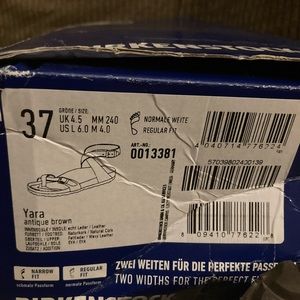 Birkenstock Yara women’s size 37